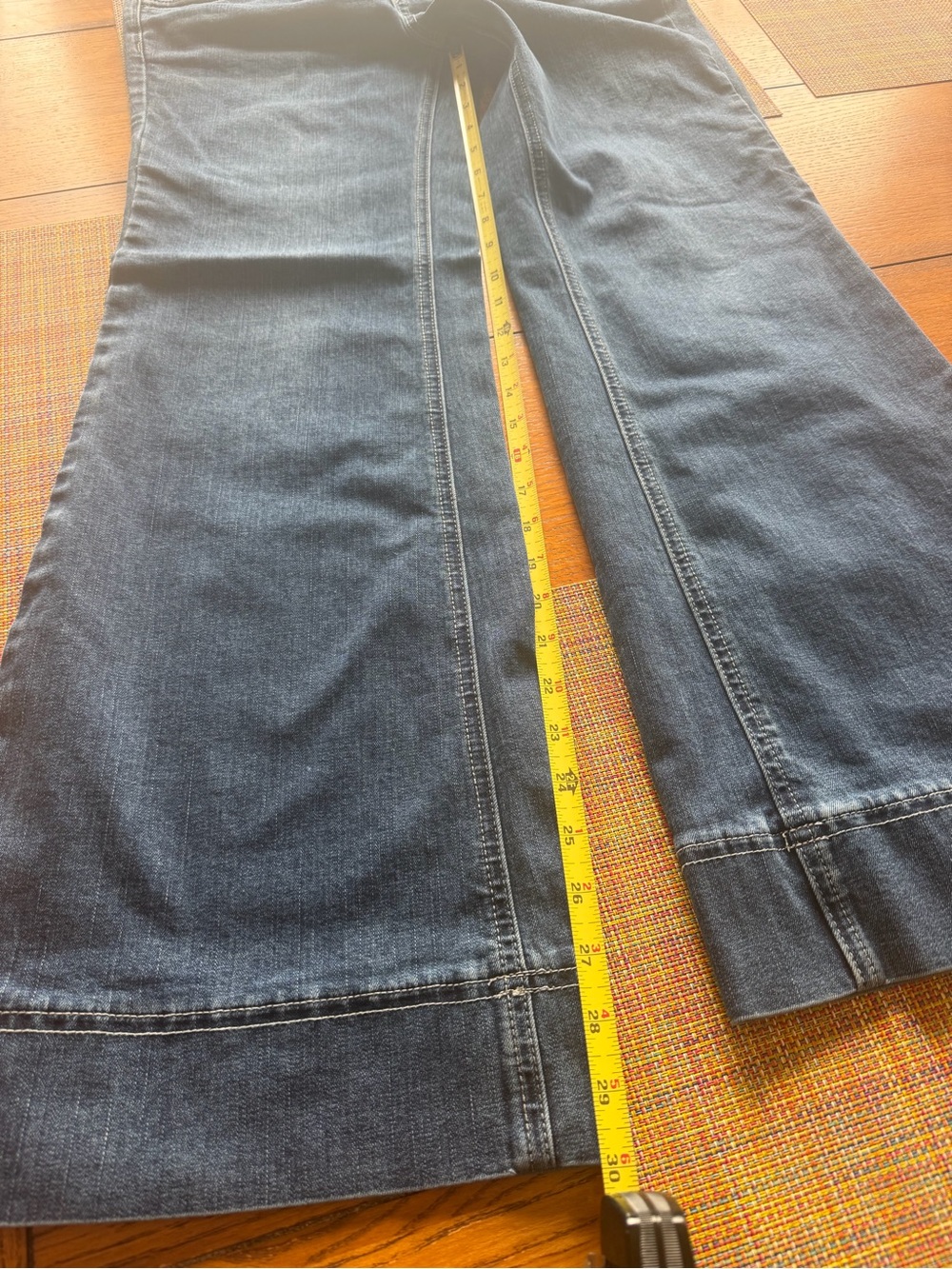 Flamingals wide-legged Flared Jeans - Picture 6 of 7
